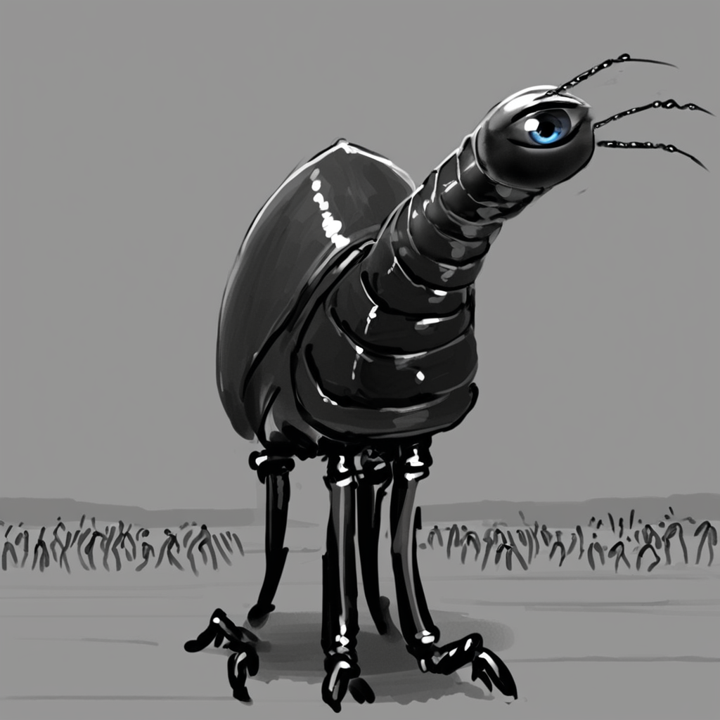 meandraco, feral, insect, unusual anatomy, cyclops