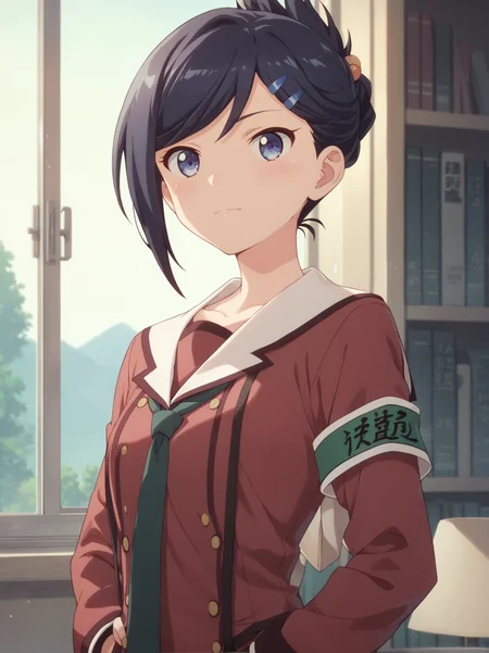 <lora:KudouMireiPony:1>, kudoumirei, 1girl, score_9, score_8_up, score_7_up