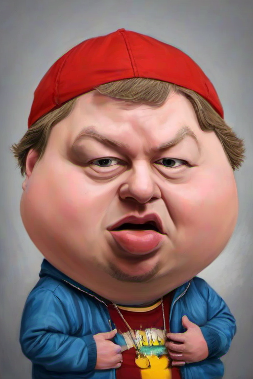 Masterpice,High Quality,
 <lora:PE_Caricature:0.8> PECaricature,
Eric Cartman from south park