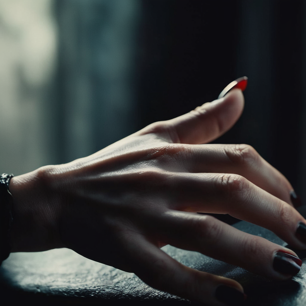 cinematic film still of <lora:Perfect Hands:1.2>
a vampire creature's idle detailed Perfect Hand with long nails , shallow depth of field, vignette, highly detailed, high budget, bokeh, cinemascope, moody, epic, gorgeous, film grain, grainy