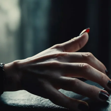 cinematic film still of <lora:Perfect Hands:1.2>
a vampire creature's idle detailed Perfect Hand with long nails , shallow depth of field, vignette, highly detailed, high budget, bokeh, cinemascope, moody, epic, gorgeous, film grain, grainy