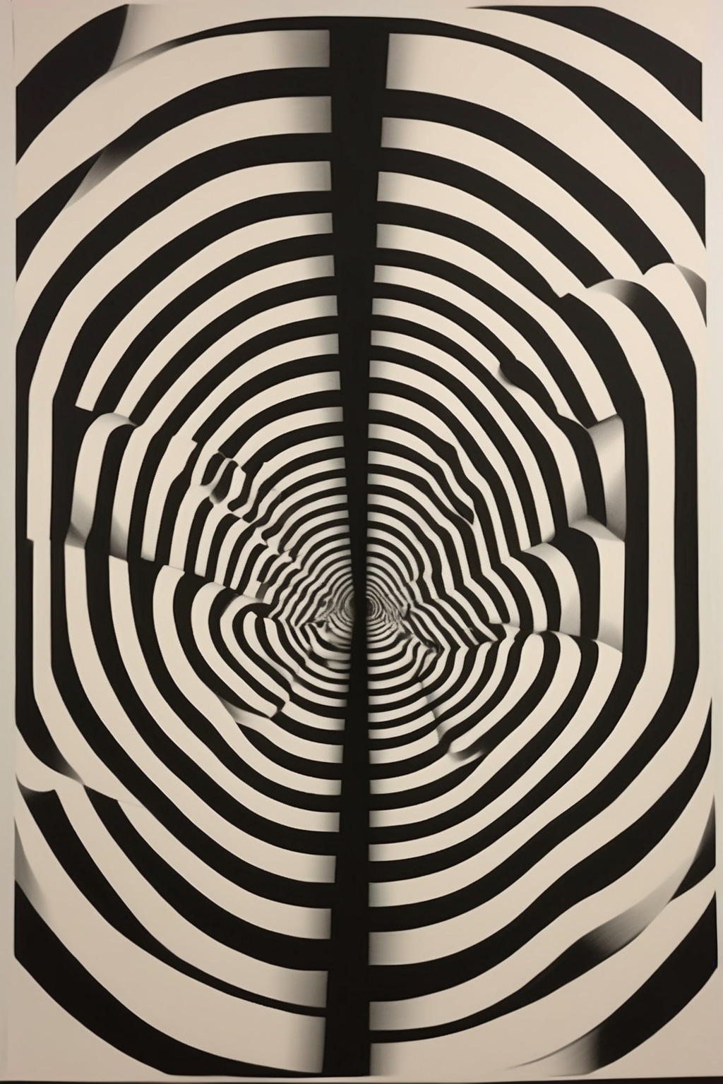 <lora:Op Art:1>Op Art - Create an optical illusion that uses geometric shapes and lines to create a sense of movement or vibration.