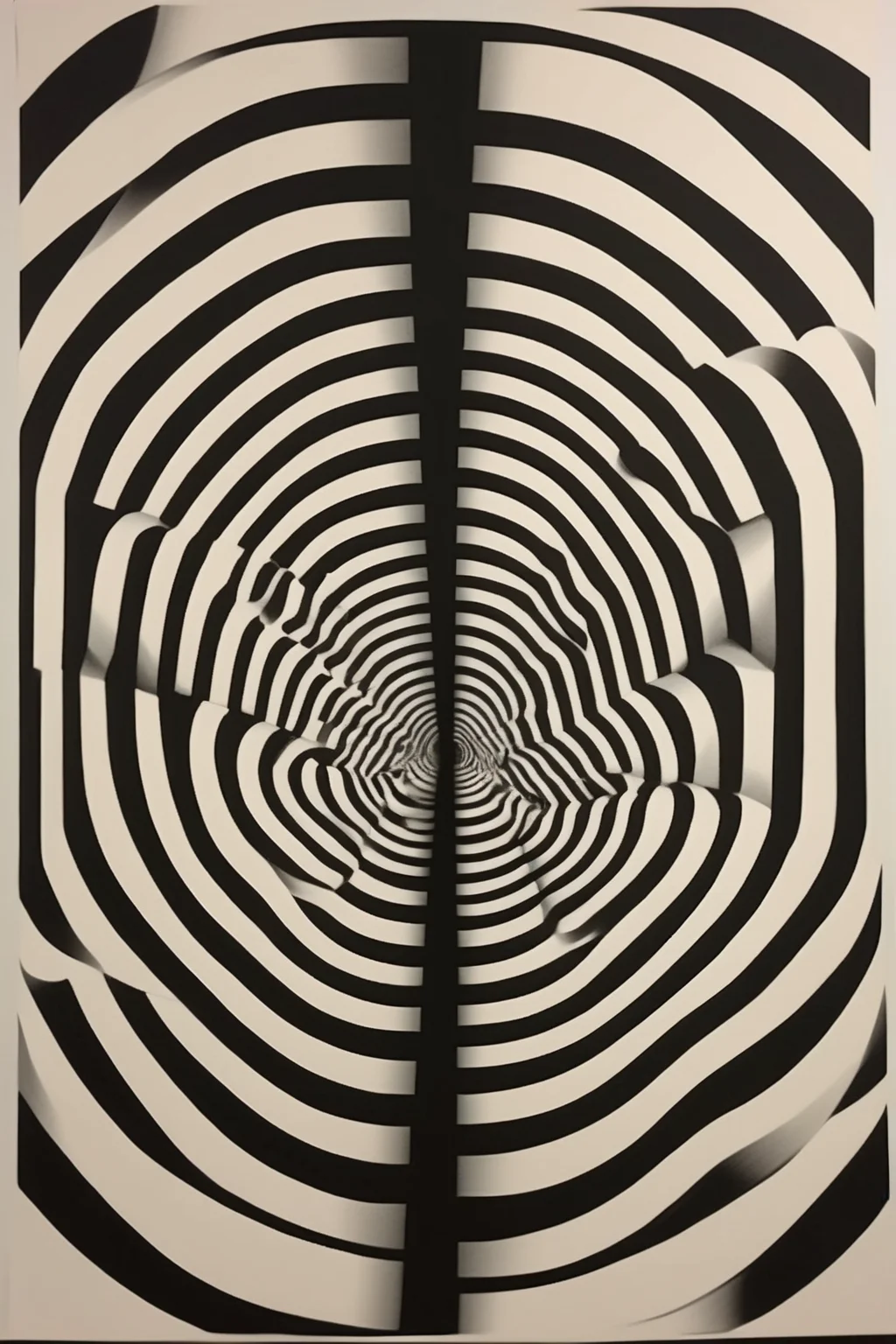 <lora:Op Art:1>Op Art - Create an optical illusion that uses geometric shapes and lines to create a sense of movement or vibration.