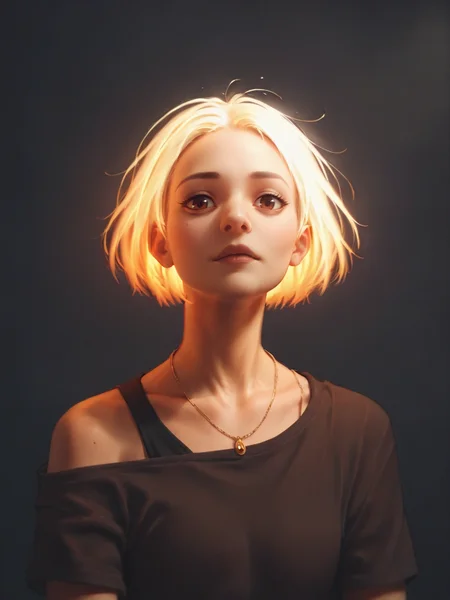 score_9, score_8_up, score_7_up, score_6_up, score_5_up, score_4_up, 1girl, <lora:l1ghtp41ntXLP:0.77> l1ghtp41nt, portrait, neons, light, long exposure, glowing, illumination, glowing hair,