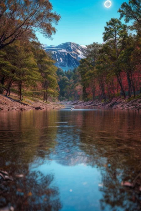 masterpiece, best quality, ultra-detailed, realistic, 8k, pine tree, flowers fields, many kinds of flowers, a couple of rabbits on very distant, lakes, meadows, glitter, moonlight, out-of-this-world scenery, lifelike, naturalism, greatest naturalism photo, immaculate detailed realism photography, rich colors, best colors perfect composition, perfect colors, colorful, clear photo, intrigue nature panorama, delicate nature photo, immaculate micro-details nature elements, (out-of-this-world scenery:1.23), beautiful landscape, beautiful flowers, crystal fantastic, breathtaking beautiful nature, unmatched beauty nature, more nature elements, rich nature elements, beach, (awards winning photography:1.37), trending on artstation, real life photo realistic, perfect proportion, aesthetic, artistic style, surreal, insanely lifelike, top best naturalism photography, greatest detailed, intricate nature details background, depth of field, no human, detailerlora,