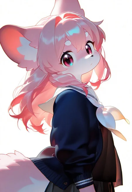 artist:zuppu11, alens, nyalia, 1girl, solo, furry, cute, kemono, masterpiece, best quality, very awa, very aesthetic, absurdres, general