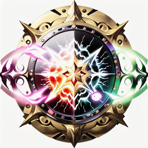 MagicItem_v1 <lora:MagicItem_v1:1> white background, 
Masterpiece, professional quality, (magical shield:1.3) on a (white background:1.2), ornate design, shimmering surface, (defensive aura:1.5), intricate engravings, glowing edges, fantasy art, by (Yoshitaka Amano:1.1), high detail, dramatic lighting, protective energy, captivating atmosphere.
masterpiece, professional quality