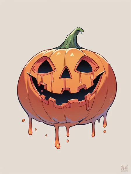 score_9, score_8_up, score_7_up, score_6_up, <lora:l0g0XLP:1> l0g0, simple background, no humans, logo, jack-o'-lantern, slime