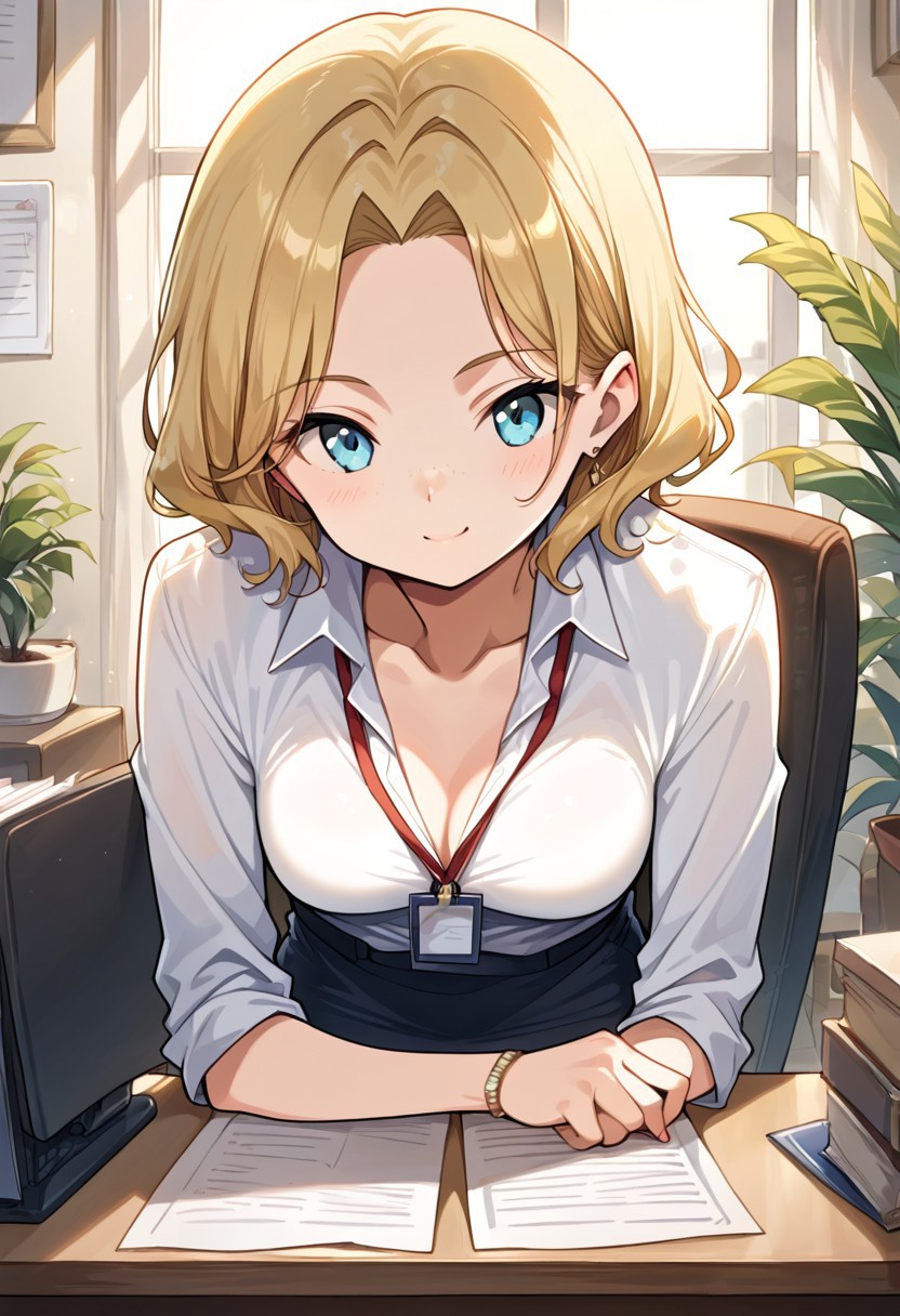score_9, score_8_up, score_7_up, 3r1k4, office, source_anime, ntm
