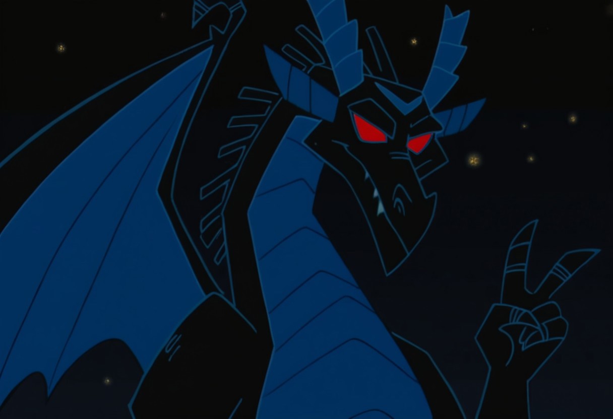 score_9, score_8_up, score_7_up, Expressiveh, masterpiece, best quality, highly detailed, realistic, (zPDXL3), 1boy, solo, (DDS2, furry, anthro, scalie, male dragon, black body, blue body, two tone body, red sclera, no pupils, horns, dragon wings fang, long neck, claws) ((peace sign)), upper body, close-up, smile, closed mouth, looking at viewer, black background, simple background, uncensored