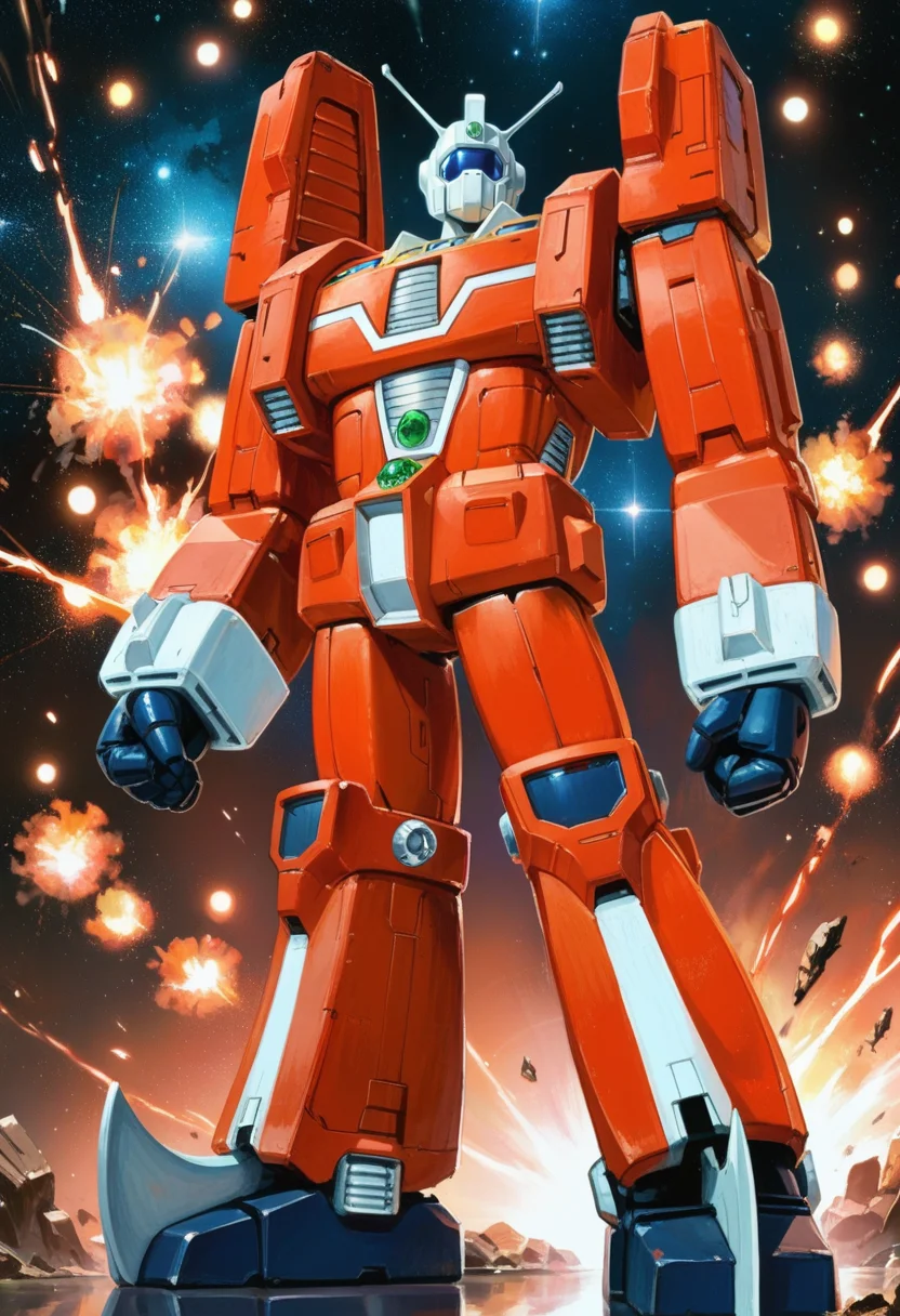 (score_9:0.9),score_8_up,score_7_up,rating_safe,(zPDXL3),(zPDXL),
<lora:Ideon ponyXL v1:0.85>,
no humans,science fiction,clenched hands,solo,standing,super robot,ideon,facing viewer,1other,giantless,full body,space,explosion,