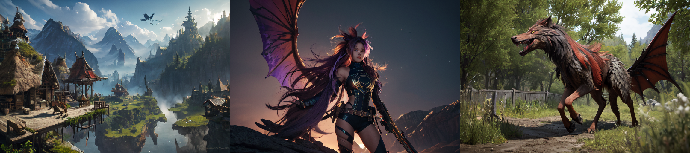 highly insanely detailed, masterpiece, top quality, best quality, highres, 4k, 8k, RAW photo, (very aesthetic, beautiful and aesthetic), 
__lazy-wildcards/subject/env-bg/SavageVerse/prompts__, 
<lora:SavageVillage-10:0.3>, 
(1girl:1.3), 
solo focus, 
($(char-skin-tanned-dark-black-bronze-001):1.1), 
(__lazy-wildcards/char/haircolor__), 
__lazy-wildcards/dataset/background__,âââ