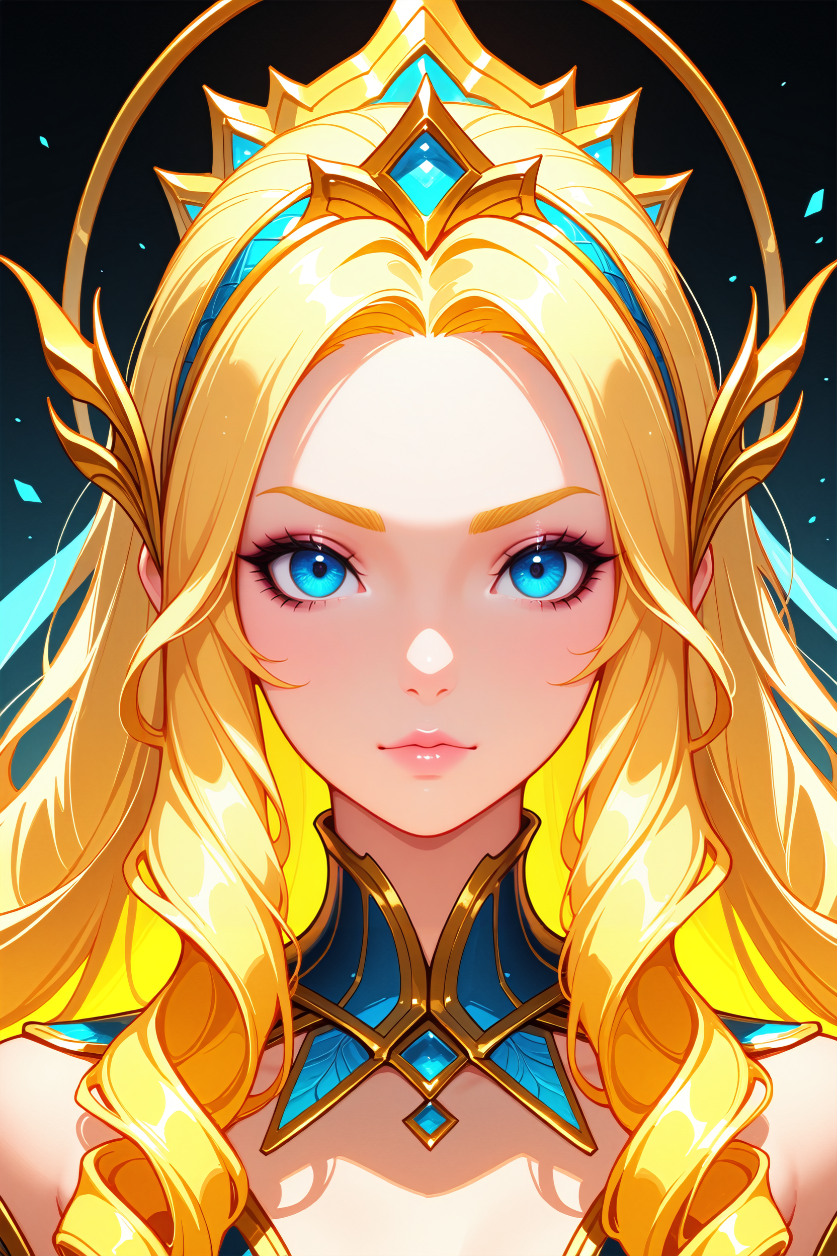 masterpiece, best quality, absurdres,
<lora:SmiteAphrodite:1.0>
SmiteAphrodite, 1girl, long hair, blonde hair, long hair, blue eyes, looking at viewer, portrait