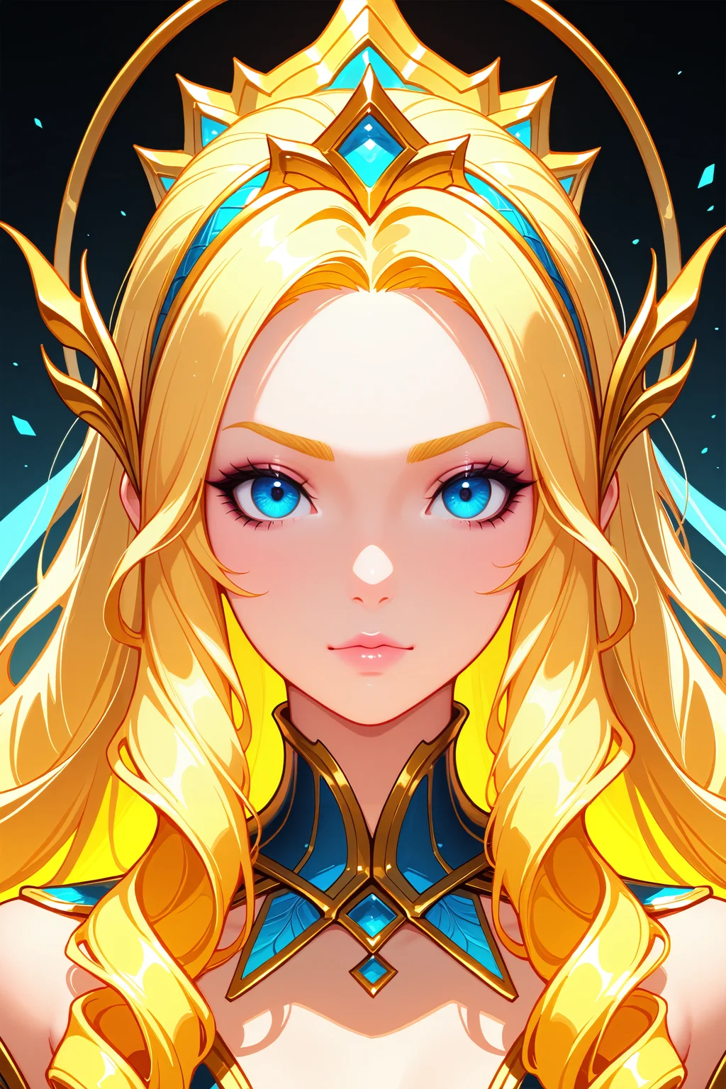 masterpiece, best quality, absurdres,
<lora:SmiteAphrodite:1.0>
SmiteAphrodite, 1girl, long hair, blonde hair, long hair, blue eyes, looking at viewer, portrait
