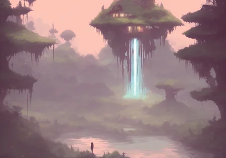 best quality, poster, red green blue eyes, (cyclps man:1.3) in another world, afffff666666
