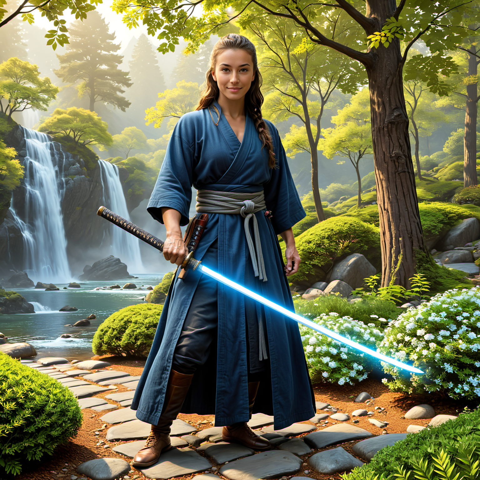 full body length  by (((Rob Gonsalves) and Ted Nasmith) and Justin Maller) and Pascale Campion,   rogue wielding a katana <lora:katana:0.35>   <lora:more_art:0.30> <lora:RMSDXL_Enhance:0.45> <lora:RMSDXL_Creative:0.45> <lora:RMSDXL_Photo:0.45> <lora:RMSDXL_Darkness_Cinema:0.45> <lora:clothing_slider:0.00> <lora:great_lighting:1.00> <lora:aesthetic:1.00> <lora:looking_at_viewer:1.00> <lora:photorealistic_portrait_v2:0.25> <lora:attractive_v2:0.10> <lora:extremely_detailed_v2:0.25> <lora:add_detail:0.75> <lora:perfect_eyes:0.25> <lora:perfect_hands:0.50>