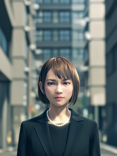 score_9, score_8_up,score_7_up,1girl, source anime, <lora:Saeko_Mukoda:1>saeko, black coat,3d,