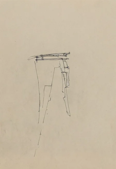 a professional hand sketch of architecture,
(POV view , DOF, first people view from the entrance, low angle shot:1.4),
(Ancient civilization, Alien Prometheus movie scene, dune movie scene:1.5), (The colonial city of the future, in the mist-filled Grand Canyon, on an unknown Earth-like planet, 2 moon on sky, Spaceship flight connects colonies, waterfulls:1.3), (Machu Picchu, a mountain settlement, incredibly spectacular:1.2), (Mario Botta:1.3), (avant-garde, future, reality, science fiction, photorealistic), (modern architecture:1.2), White limestone with black granite, fountain, waterfall, landmark, square, path, narrow street,
(Large Files, Ultra Realistic, 8K, 16k, FHD, HD, VFX, Perfect, Photography, composition, Architecture Sales Photography, Architecture Competition, Ultra High Resolution, Cinematography, High Resolution Image:1.1), (dramatic lighting, direct sunlight, ray tracing, clear shadow:1.2),  (real landscape:1.1), (blurred background:1.0), (urban background, more_details) ,
great lighting, extremely detailed, hillscastel, Neo Classic, Architecture sketch