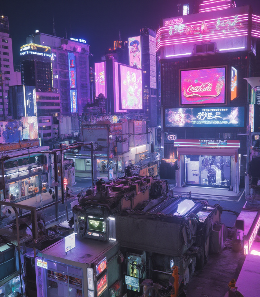 <lora:testo1:1> cyberpuk, anime style