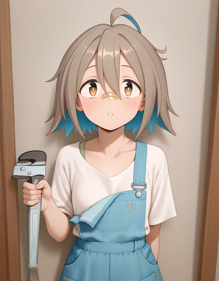 1girl,yua serufu, holding large piwren,
masterpiece,  absurdres,  best quality,high score,good score,
 <lora:piwren:1>