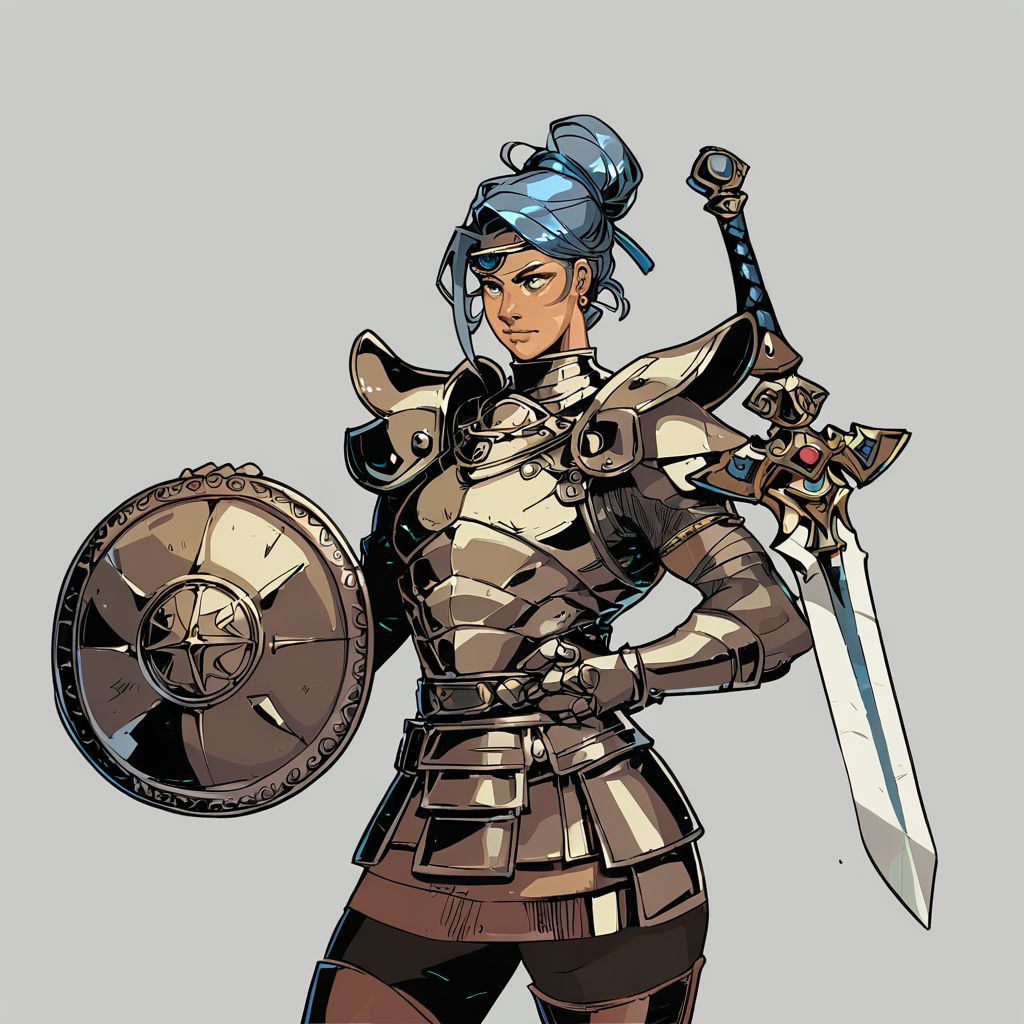 score_9, score_8_up, score_7_up, surealism knight, sword and shield, armor