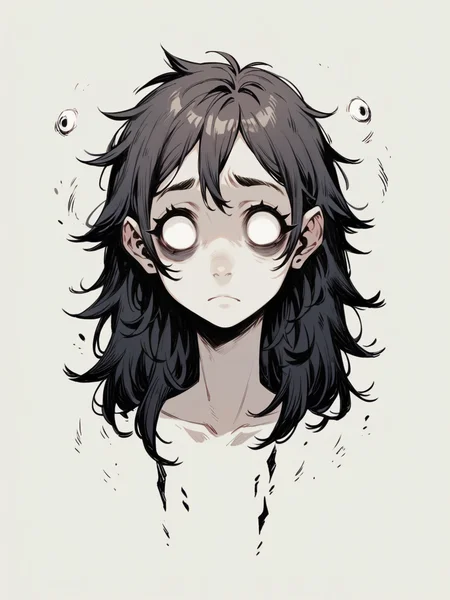 score_9, score_8_up, score_7_up, score_6_up, w00f, simple background, 1girl, blank eyes,
<lora:w00fXLP:1>