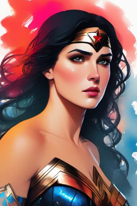 Masterpiece,High Quality,illustration,
<lora:PE_ColorPortraitWoman:1> PEColorPortraitWoman,
wonderwoman