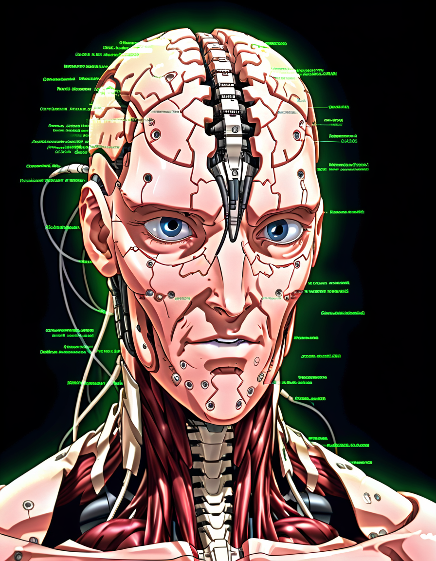 Cybernetic Augmentation, Enhanced Humans, Bionic Prosthetics, Brain-Machine Interfaces, Transhumanism. <lora:NEOTOKIOXL_0.2_RC:0.9>