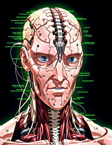 Cybernetic Augmentation, Enhanced Humans, Bionic Prosthetics, Brain-Machine Interfaces, Transhumanism. <lora:NEOTOKIOXL_0.2_RC:0.9>