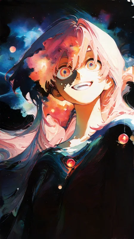 masterpiece, newest,absurdres,incredibly absurdres, best quality, amazing quality, very aesthetic,
1girl, happy, pink hair, raising heart, nebula, surreal,
<lora:Face_Enhancer_Illustrious:1> <lora:ka_marukogedago:1> k4_illu, abstract, traditional media, scan, blending, painting \(medium\), oil painting \(medium\)
