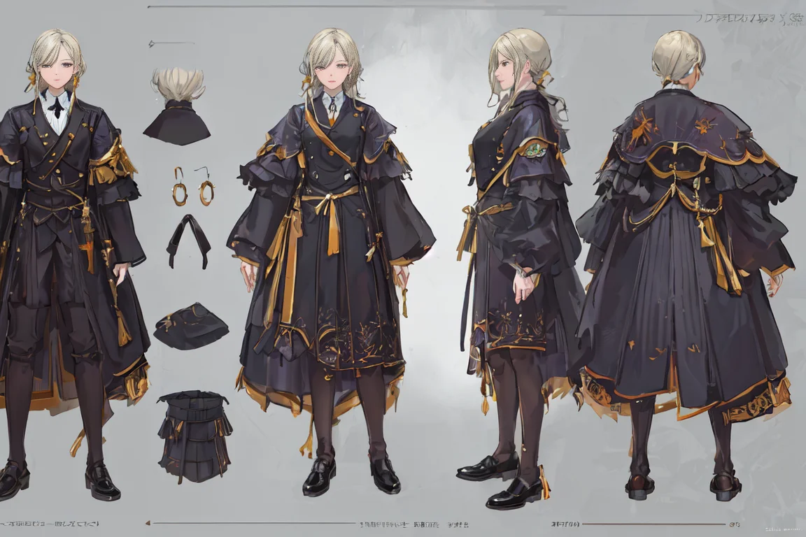 character turnaround of young boy , full body, standing, same outfit, concept-art, full body, detail_face, line_sketch, PlanIt, official art, official alternate costume, design style, multi style, detail character, original, 8K GC, massive detail, (character turnaround:1) of a mailman. Male,multiple views of the same character, Highly detailed, vattange, vettenge, bungou stray dogs style art. PlanIt, hoppagames, charturnerv2, expressionless, stylistic, no background, only detail character,4_side, wearing_armor, scientific illustration, concept render, scientific diagram, technical illustration, multiple views,masterpiece,best quality
