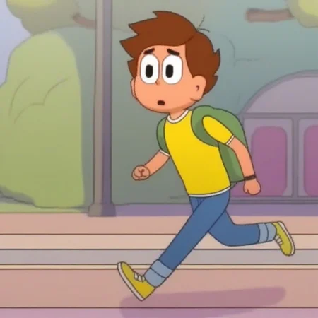 Nate Is Late Characters & Style - Pony XL
