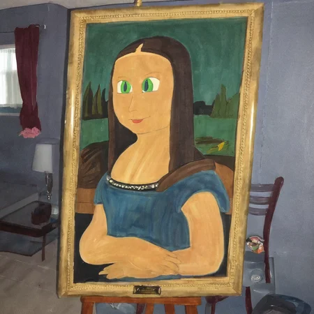 Mona Lisa,  Chris Chan style <lora:ChrisChanXL-000003:0.8>