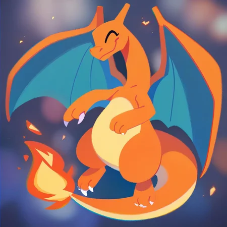 score_9, score_8_up, score_7_up, pikaole no humans animal focus, (Charizard:1.05), fur, full body solo blurry background, cute rating_safe source_furry, (dynamic pose:0.5), pikaole,