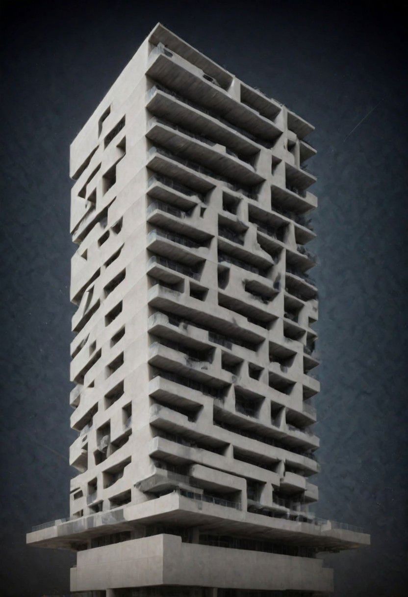 (comic style, emphasize edges, deepen outlines, enhance contrast:1.4)
(brutalist architecture:1.7),
(architectural drawing, complex siteplan:1.5), (geometric composition:1.5)
(circuit board:1.2),
(abstraction, block combination, simplification, simple lines, simple architecture, simple frame, simple curve, simplified structure, abstraction, geometr:1.6)
(rotate along a core:1.2), (Repeat along an axis:1.2), (Arranged composition:1.2),
(masterpieces, bold brushstrokes, bold composition, changeable clouds, rich shadows, Emphasize depth of field, Split-Complementary Colors, harmonious color, direct sunlight, strong contrast),
(montage, deconstructivism:1.4), (abstract art:1.1), bleeding full page,
<lora:Moxin_10:0.1>, <lora:Moxin_Shukezouma11:0.1>, <lora:lightlineArtLora_v10:0.5>, <lora:animeLineartStyle_v20Offset:0.5>,
(signature pen sketch:1.5), (bleeding full page:1.2),
(Manga style, emphasize edges, deepen outlines, enhance contrast:1.2)
(ink painting, watercolor painting:1.2), (simplified structure, abstraction, geometry:1.0),
(smudge, rendering:1.2), (dry brush, BRUSH:1.2), 
(buildings:1.4), (foggy, cloud:1.3),
(Brutalist, abstract art:1.2),
(Masterpiece, depth of field, strong contrast, black and white, monochromic:1.4), 
(Rough brushwork, Bold composition:1.0), 
(brick texture, concrete texture:1.0),
BadDream, UnrealisticDream, CyberRealistic_Negative, extrusionbuilding, Stacked, void, scifiurban