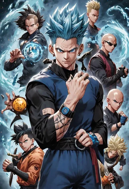 Jujutsu Kaisen dragon Blue Lock Super Dragon Ball Heroes: Big Bang Mission
