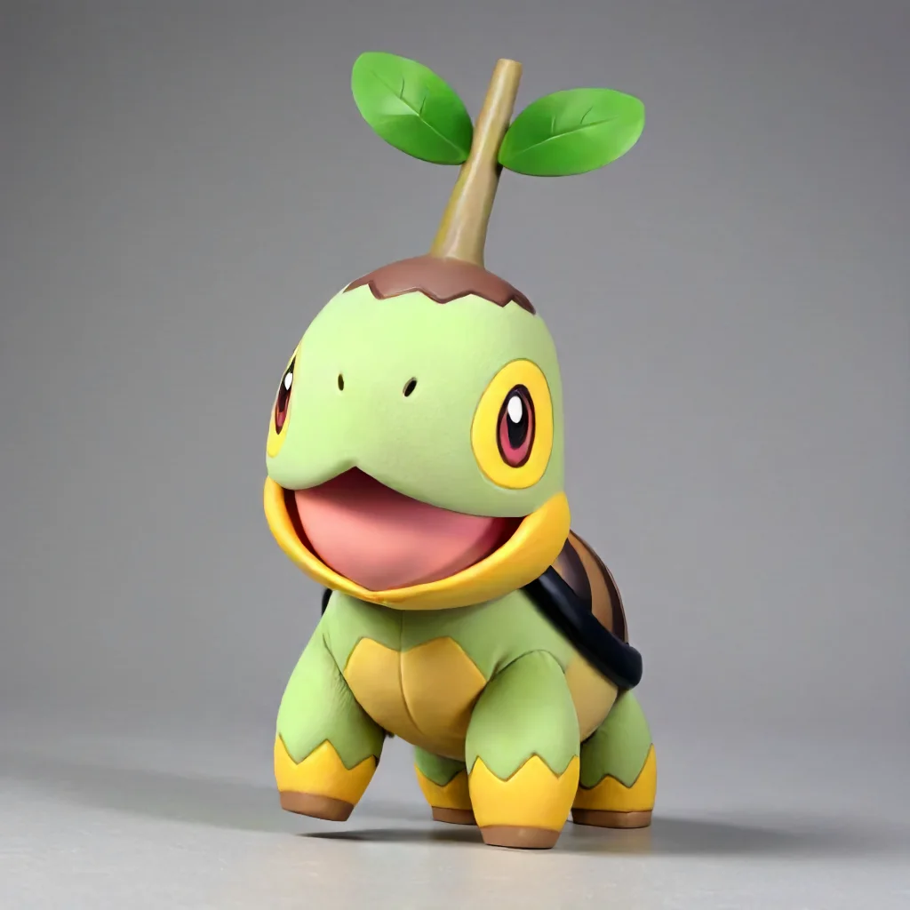 Turtwig standing on 2 legs<lora:Turtwig SDXL:.7>