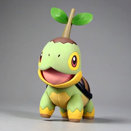 Turtwig standing on 2 legs<lora:Turtwig SDXL:.7>