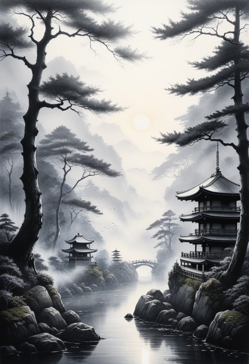 by Gabor Szikszai,  (atmospheric haze , Japanese Ink Drawing but extremely beautiful:1.4), (intricate details, masterpiece, best quality:1.4) ,
Pencil Sketch Drawing, black and white drawing, pencil sketch, graphite drawing, , looking at viewer
<lora:add-detail-xl:1> <lora:xl_more_art-full_v1:0.5> <lora:looking_at_viewer:2>
