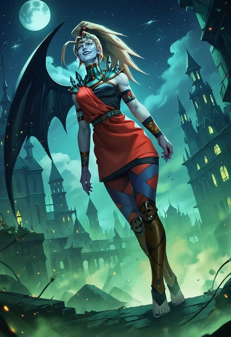 score_9, score_8_up, score_7_up, score_6_up, score_5_up, full body, Alecto as a beautiful woman, high fashion city as a dark night scene, illustrated by Greg Rutkowski and Artgerm and Stanley Artgerm on artstation, dark cinematic night lighting provided by Ivan Gognoak, WLOP, wide point horizontal angle on a 5D facet, The Empire_under-s of * The World as A Star a, I, as Raven once
<lora:Alectoha:1.0>