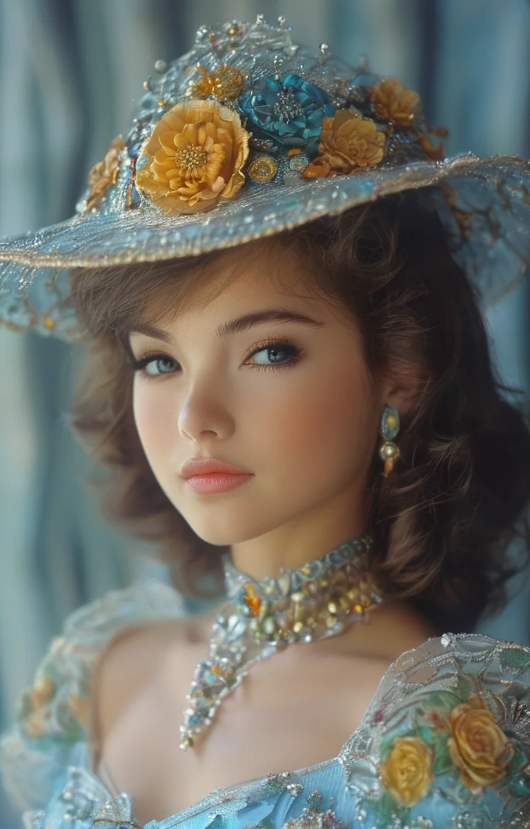 masterpiece,best quality,<lora:tbh318-sdxl:0.9>,illustration,style of Oleg Cassini portrait of idolmaster cinderella girls,