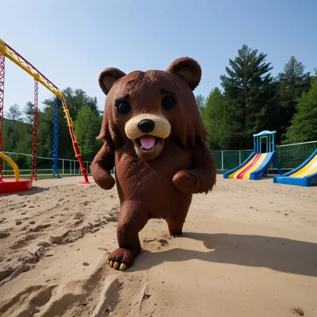 <lora:Pedo_bear_Pny:1>pedo bear, source_realism, score_9, score_8_up, score_7_up, score_6_up, source_photo, (playground background)