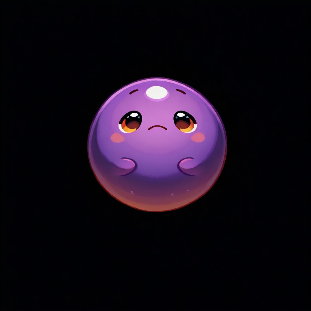 "(masterpiece, best quality, high quality, highres), very awa, highres, absurdres,
(naguru \(cyoroama\):0.9), (chii-kun \(seedyoulater\):0.7), pikaole, cute, 
round ball monster, eyes on top of head, solo,, no humans, black background
(no humans:1.1), (cute:1.2), comfy, solo, cozy,