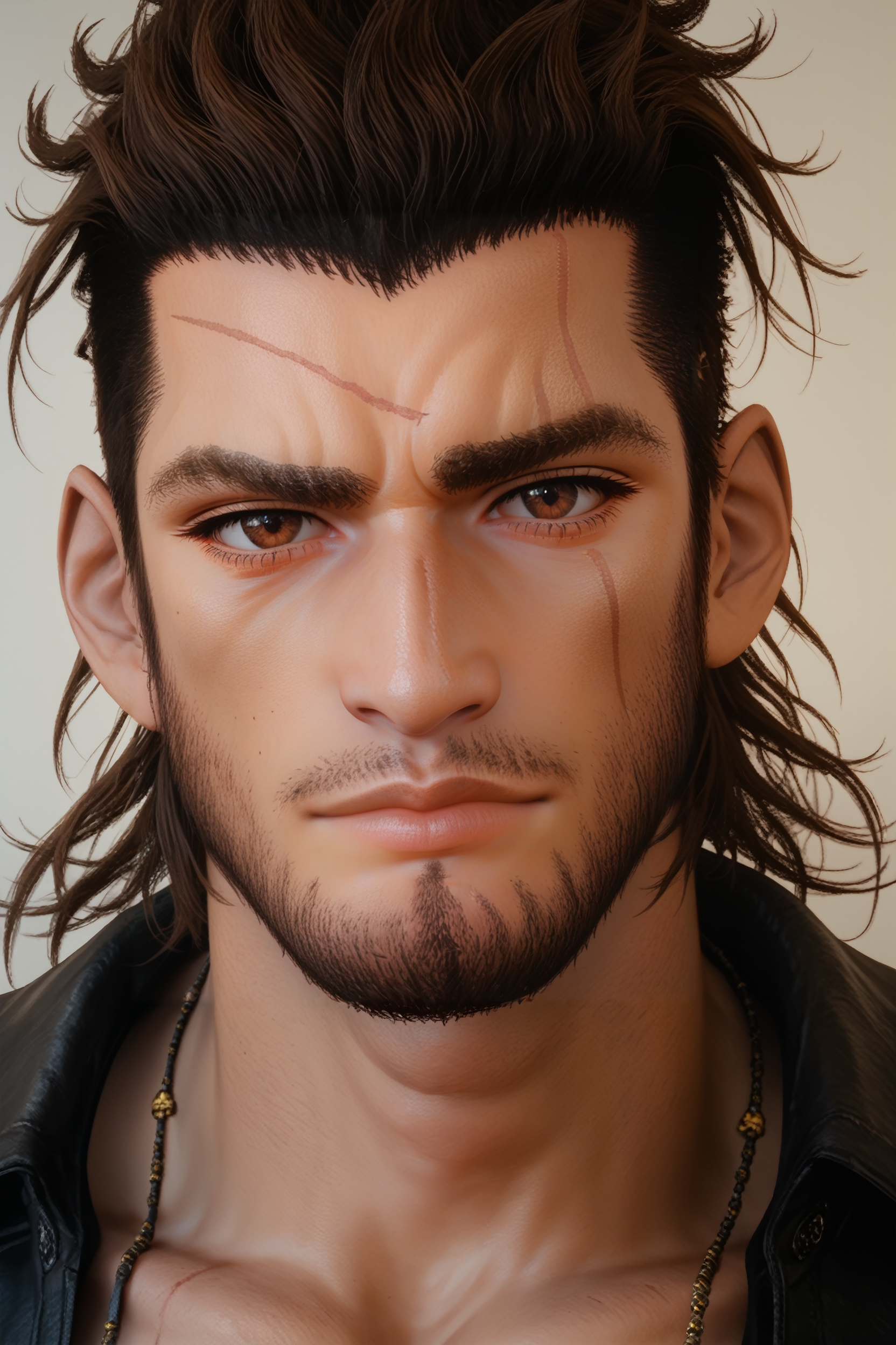 score_9, score_8_up, score_7_up,
<lora:FFGladiolus:1.0>
FFGladiolus, 1boy, brown hair, brown eyes, beard, scar, looking at viewer, portrait