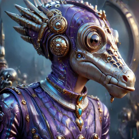 (upper body shot), (kangaroo|giraffe in an intricate spacesuit with a transparent helmet that covers her face completely 
((shooting a RaygunGothicStyleAI that shoots rays in an O shape)), perfect, intricate, :1.1), wearing a super sexy leather ranger outfit, by ZdzisBaw BeksiDski's and H.R. Giger and Stefan Martiniere and Tomer Hanuka, (A giant snail|octopus attacking),  hyper detailed, award winning on artstation.com,(intricate details, masterpiece, best quality:1.4), looking at viewer, dynamic pose, wide angle view, dense fog, Different shades of blue and purple, embellished with gold decoration, fractal art, in the style of nicola samori, Intense gaze, Bright... ,Model, expression