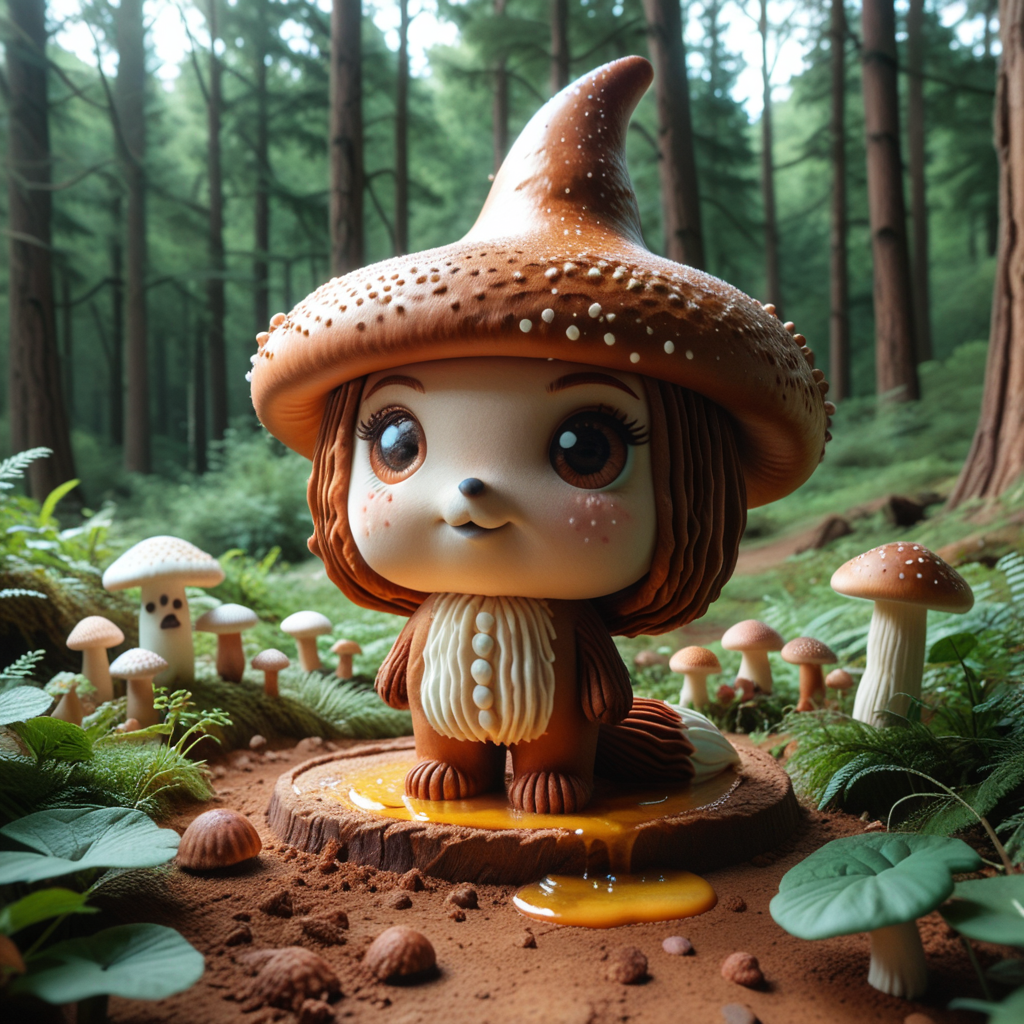 lazyup, fox, vxc4k3, fur textured with cinnamon swirls, lurking in a gingerbread forest, toffee mushrooms, honey-drizzle streams, autumnal dessert wilderness. <lora:vx_cake_pony:1.1000000000000003> <lora:TrendCraft_The_Peoples_Style_Detailer-v2.0A-3_13_2025-PonyXL:0.4000000000000001>