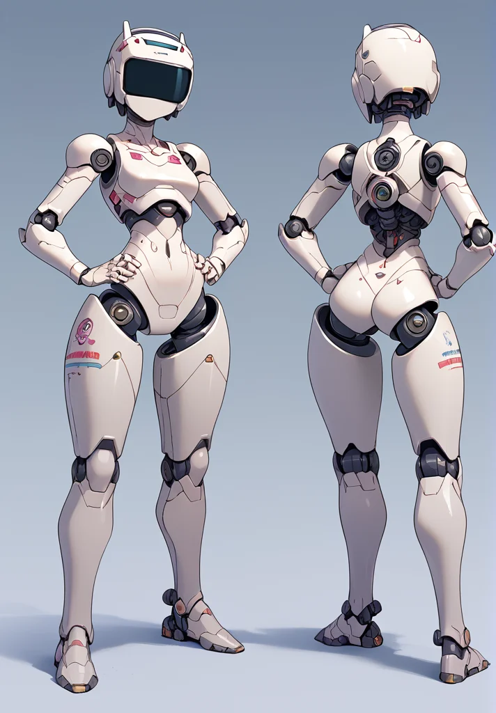 <lora:Vaporwave_v2:1> vaporwave,
robot girl, <lora:Robogirl:1> robogirl, android, robot joints, mechanical parts, full body, cocked hip, wide hips,
hands on hips,, score_9, score_8_up, score_7_up, score_6_up, score_5_up, score_4_up, BREAK
