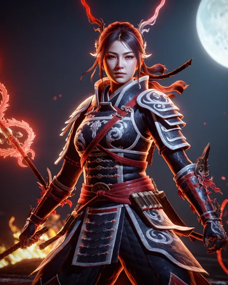 1girl,red niohxlguardiansprt,WILD,epic,cinematic,128k uhd, <lora:niohxlguardiansprt:1>,raw photo,masterpiece,awardwinning,trending on artstation,intricate details,official art,wallpaper art
