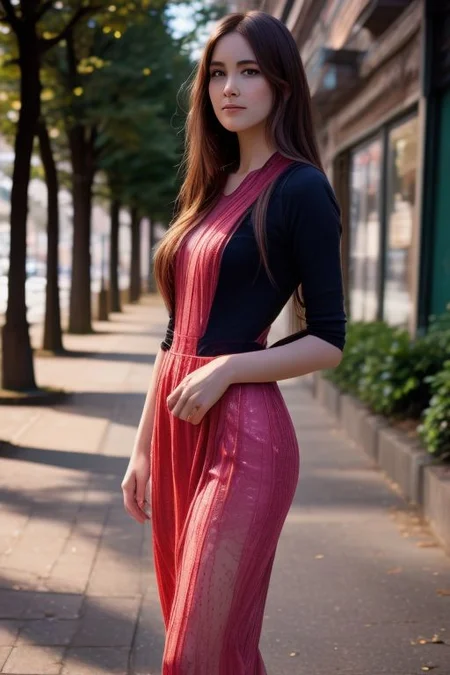 slim body, heavy breast, dark blue hairs, messy hairs, very long hairs, tight dress, green eyes, black make up around the eyes, heavy  breast, full body, long legs, fit legs, perfect feet, STAND IN THE SPRING, view from the ground, black boots, red tattoos, side view, Swaying position