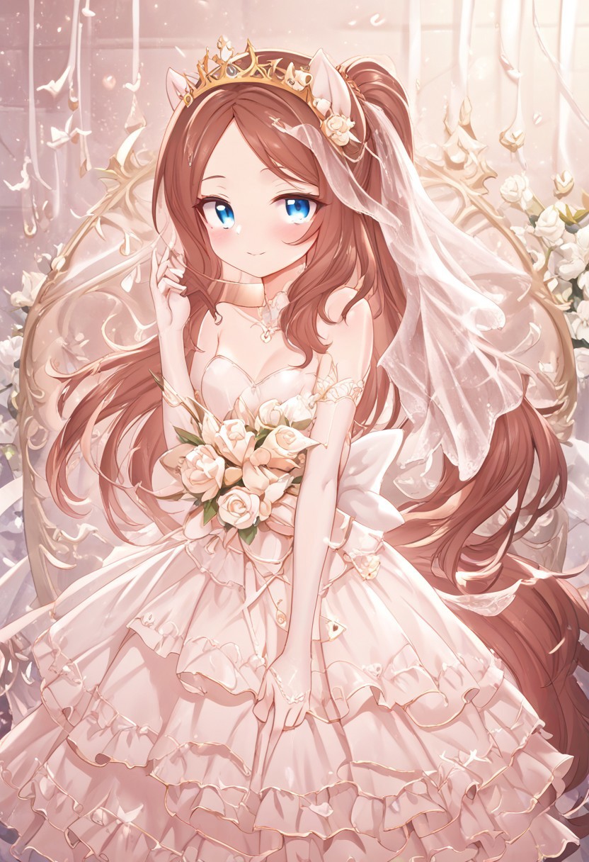detailed background, shiny skin,
<lora:lolinci.pony:1>,
lolinci, wedding, 
rating safe,
